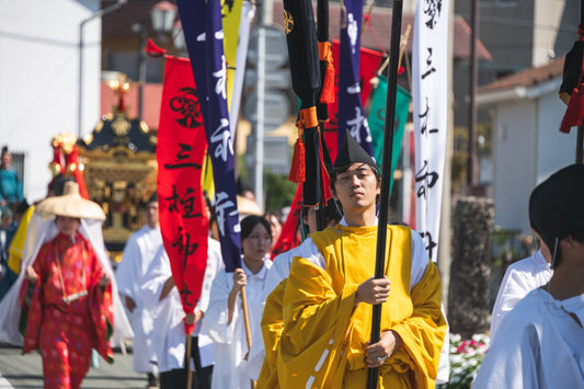 三柱神社秋季大祭「御賑会」 10月11日（日）御神幸行列通過に伴う車両通行規制に対するご協力のお願い